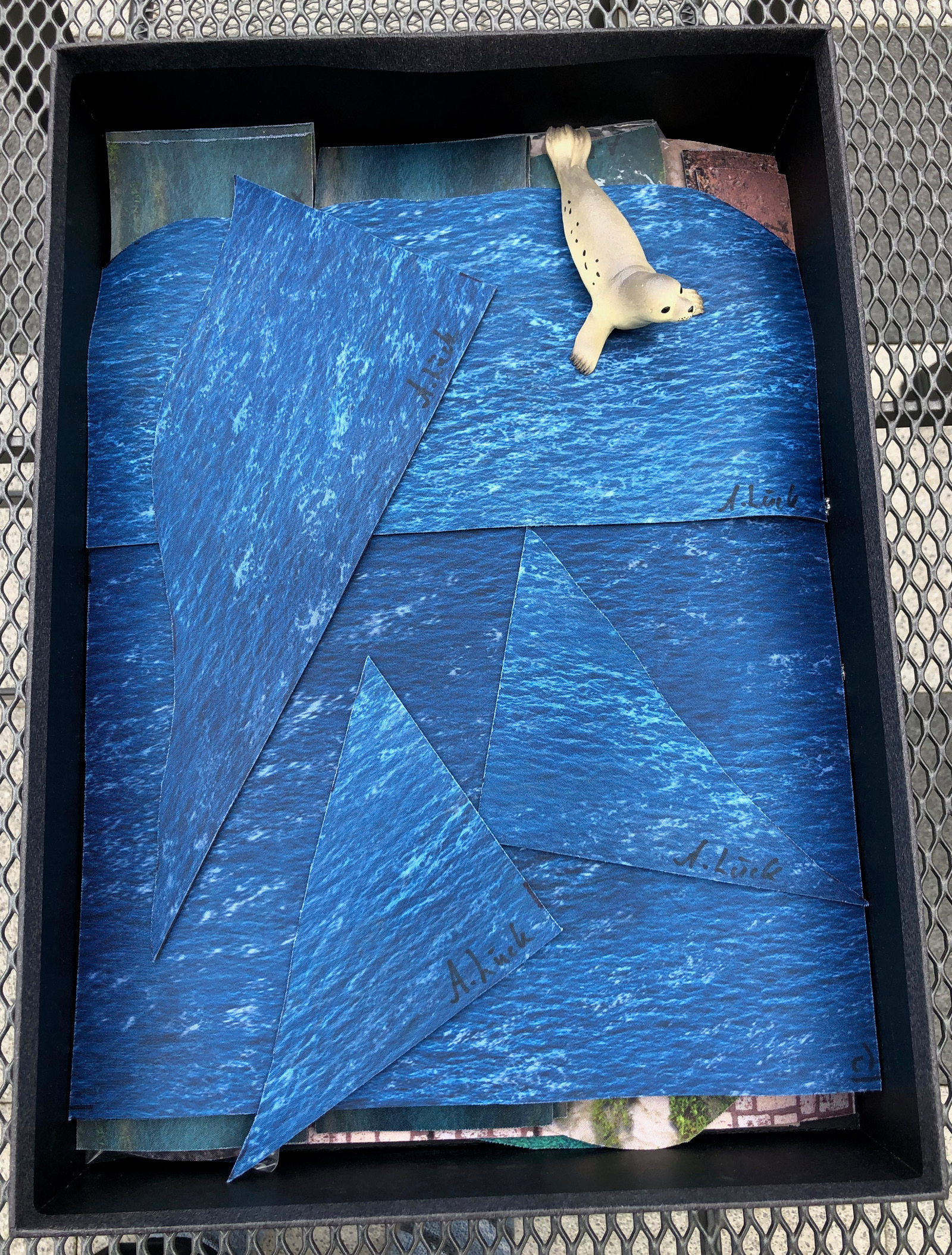 box with sea